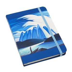 Lake and Mountains Hardcover Journal