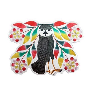Owl's Bouquet - Magnet