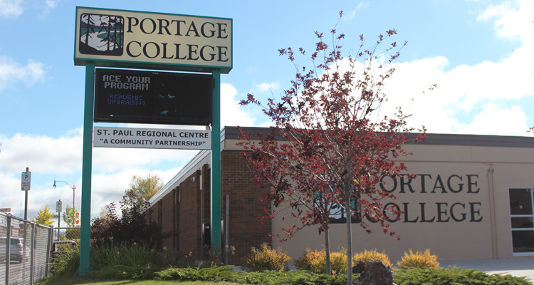 Portage College St. Paul Campus exterior