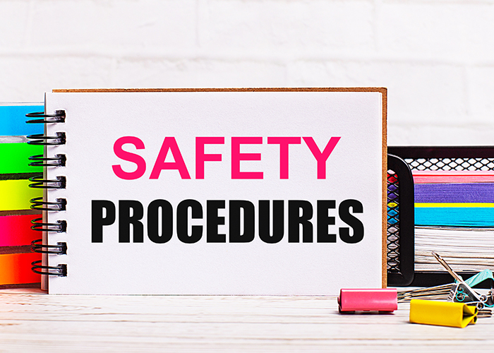 Safety procedures image