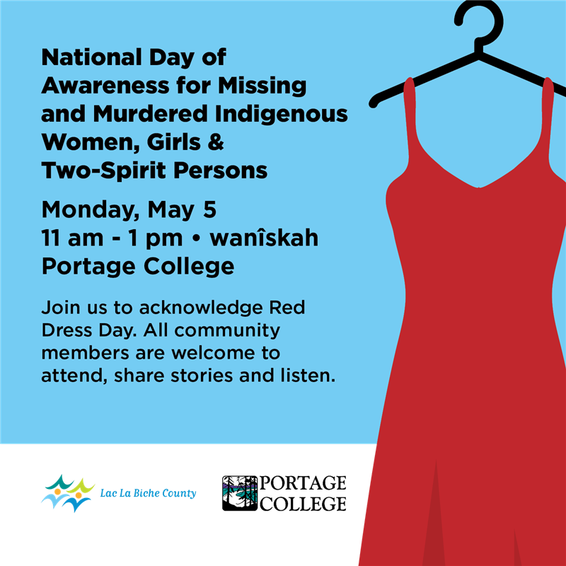 Red Dress Day Poster
