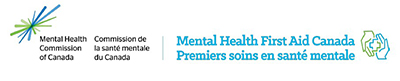 Mental Health Commission of Canada Logo and Mental Health First Aid Canada logos